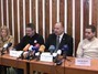 Společná tisková konference NOS Policie ČR a Odborového svazu hasičů