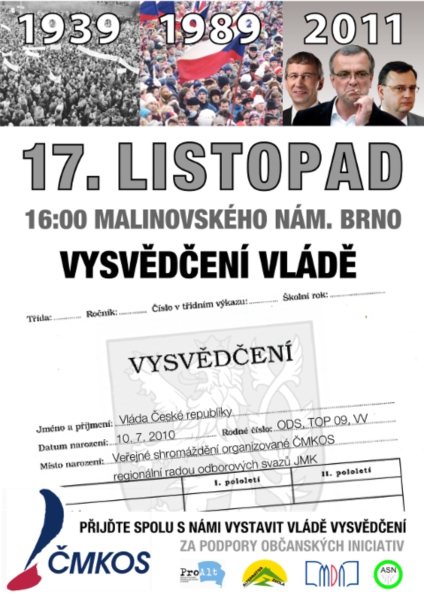 Protestní akce proti vládě