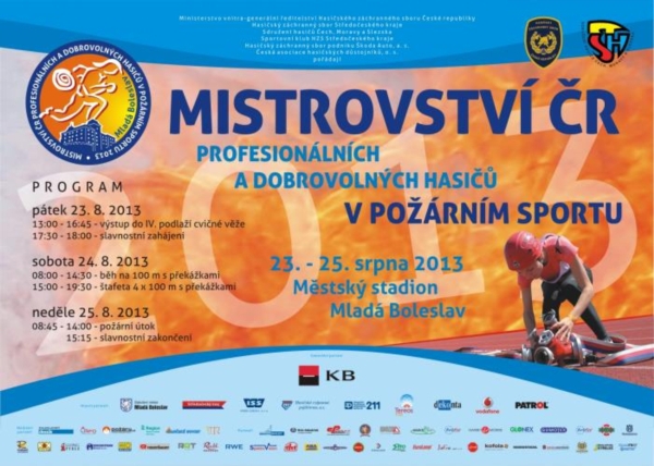 Mladá Boleslav bude tři dny žít hasičským sportem