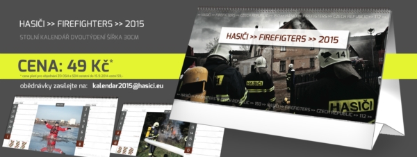 Stolní hasičské kalendáře 2015