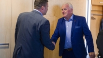 Jednání ministra vnitra Jana Hamáčka se zástupci odborových organizací