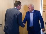 Jednání ministra vnitra Jana Hamáčka se zástupci odborových organizací