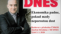Ekonomika padne, pokud mzdy neporostou dost